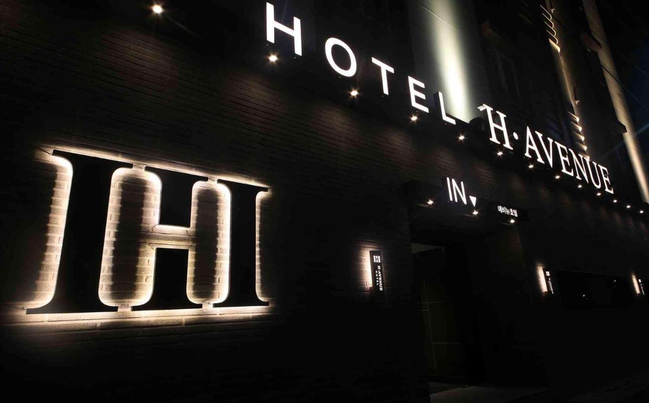 H Avenue Hotel In Gyeongju Exterior foto